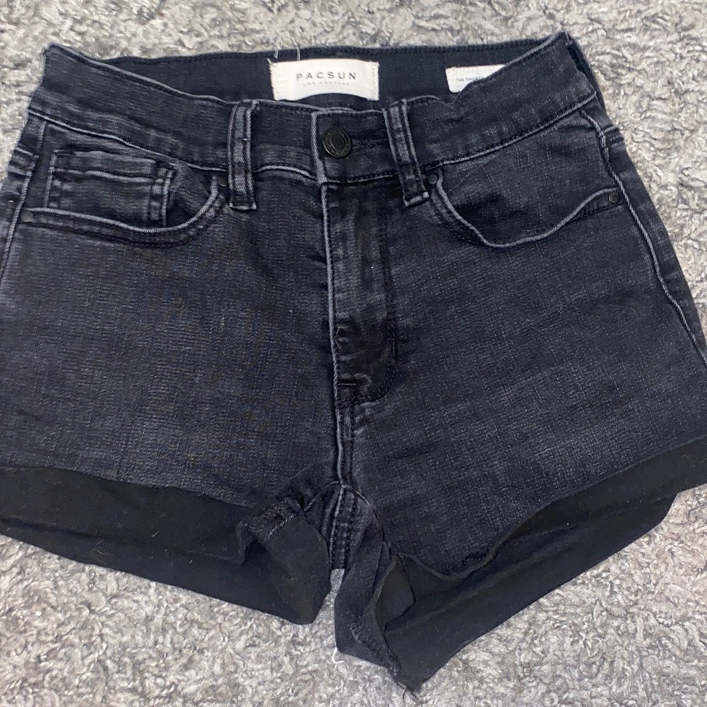 Pacsun black shorts size 23